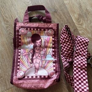 Valfre Pink Artistic Scorpio Tote Bag